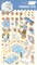 Capybara Pool Party Room Scene Stickers, Cute Isometric Set, Adorabilities